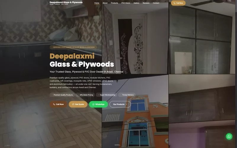 Deepa Laxmi Chennai website designed and developed by Innovative Infotech