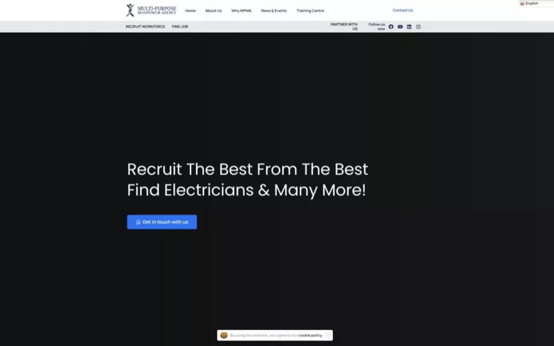 MPMA — website developed by Innovative Infotech